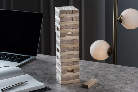  Игры Артикул 3448.00 Игра «Деревянная башня», большая на складе 1137 шт по цене 1&nbsp;526 ₽