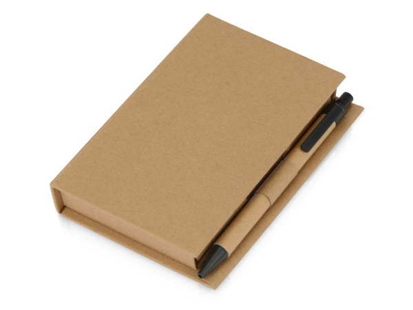  Наборы Артикул 388907 Канцелярский набор для записей Stick box, натуральный на складе 4523 шт по цене 427.17 ₽