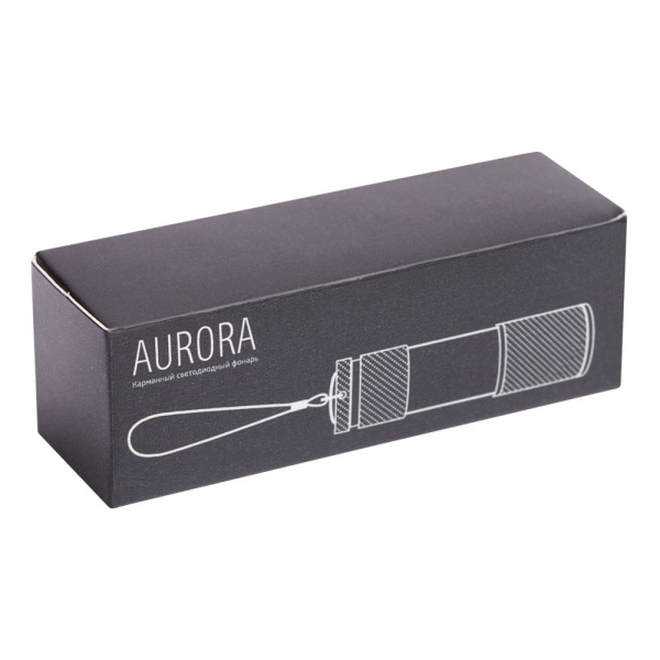  Фонари Артикул 3855.10 Фонарик Aurora, серебристый на складе 6554 шт по цене 300 ₽