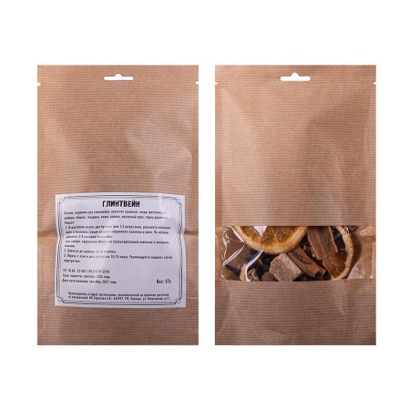 Happy gifts Наборы Артикул 34922 Набор трав и специй  "Глинтвейн", 57 гр на складе 2830 шт по цене 381 ₽