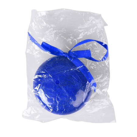 Happy gifts Украшения Артикул 20802 24 Елочное украшение ШАР  плоский на складе 16 шт по цене 270 ₽
