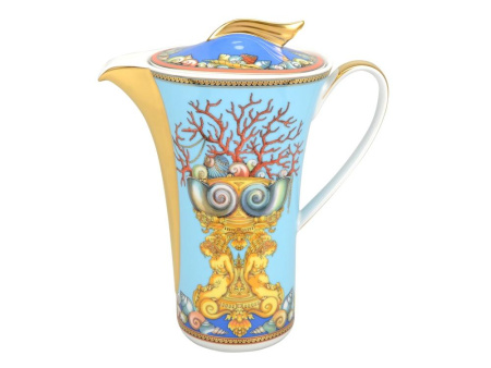 Versace Кофейники Артикул 14030 Кофейник La Mer, 1,2л на складе 1 шт по цене 23&nbsp;577 ₽