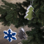 Happy gifts Украшения Артикул 56001 15 Украшение новогоднее ЕЛКА на складе 3268 шт по цене 82 ₽