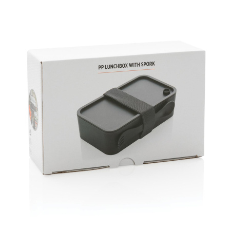 XD Collection Контейнеры Артикул P269.592 Контейнер для еды со столовым прибором из PP на складе 5 шт по цене 1&nbsp;490 ₽