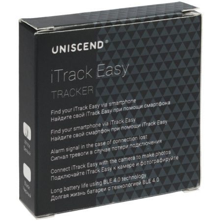 Uniscend Трекеры Артикул 12149.30 Трекер для поиска вещей iTrack Easy, черный на складе 2187 шт по цене 799 ₽