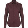 Sol's Рубашки Артикул 01649502 Рубашка женская Becker Women, бордовая с белым на складе 34 шт по цене 2&nbsp;100 ₽