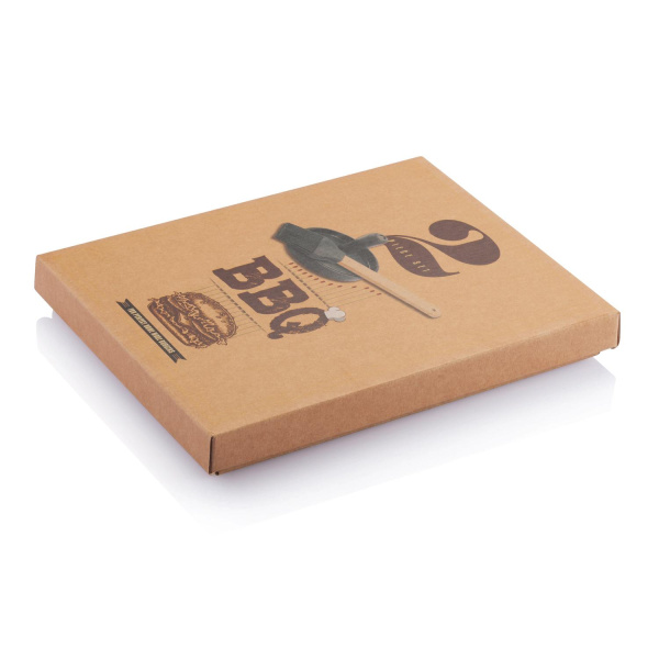 XD Collection Наборы Артикул P422.401 Набор BBQ для барбекю с прессом для гамбургеров и кисточкой на складе 6 шт по цене 3&nbsp;070 ₽