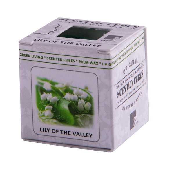 Happy gifts Аромакубики Артикул 32601 lily_of_the_valley Аромакубики ЛАНДЫШ (8шт) на складе 136 шт по цене 413 ₽
