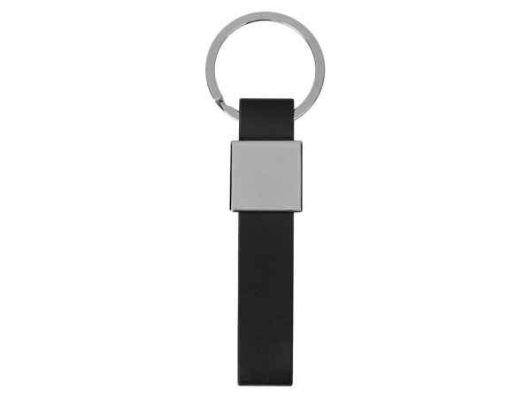  Брелоки Артикул 701827 Брелок из металла и иск.кожи Strap, серебристый/черный на складе 4877 шт по цене 321 ₽