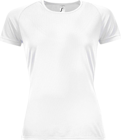 Sol's Футболки Артикул 01159102 Футболка женская Sporty Women 140, белая на складе 203 шт по цене 698 ₽