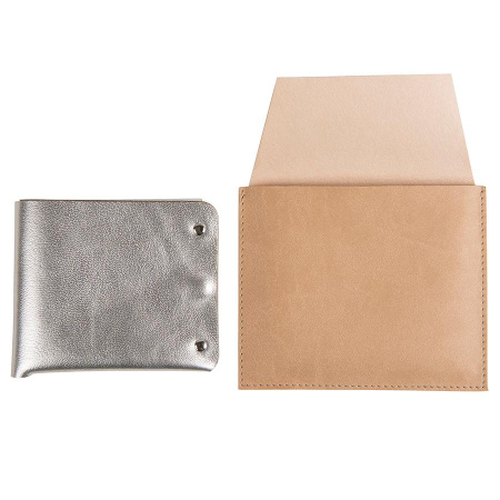 Happy gifts Портмоне Артикул 34003 47 Портмоне кожаное  LOFT SILVER на складе 215 шт по цене 1&nbsp;000 ₽