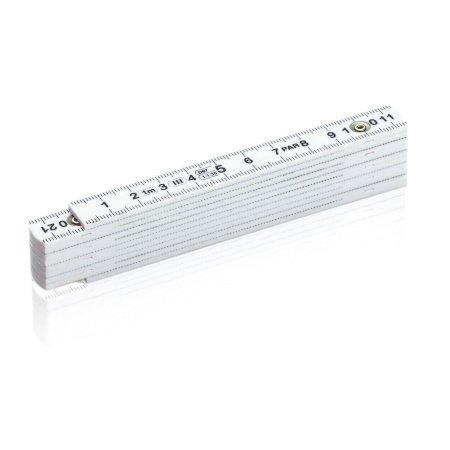 XD Collection Линейки Артикул P6207H-E Складная линейка из стеклопластика, 1 м, белый на складе 2 шт по цене 389 ₽