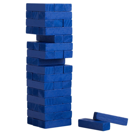  Игры Артикул 5351.40 Игра «Деревянная башня мини», синяя на складе 4775 шт по цене 535 ₽