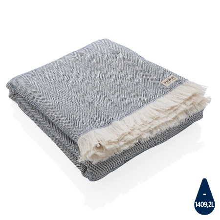 Ukiyo Накидки Артикул P453.805 Накидка Ukiyo Hisako из хлопка AWARE™, 100x180 см на складе 15 шт по цене 4&nbsp;560 ₽