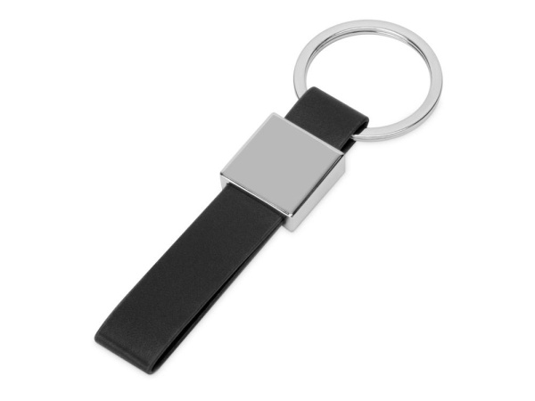  Брелоки Артикул 701827 Брелок из металла и иск.кожи Strap, серебристый/черный на складе 4877 шт по цене 321 ₽