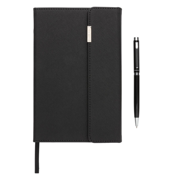 Swiss Peak Наборы Артикул P772.921 Набор Swiss Peak Deluxe из блокнота и ручки, А5 на складе 3 шт по цене 2&nbsp;490 ₽