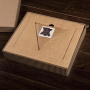 Happy gifts Наборы Артикул 20222 Набор подарочный LOFT: портмоне и чехол для наушников, коричневый на складе 529 шт по цене 1&nbsp;935 ₽