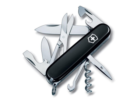 Victorinox Ножи Артикул 601148 Нож перочинный VICTORINOX Climber, 91 мм, 14 функций, чёрный на складе 2 шт по цене 7&nbsp;690 ₽