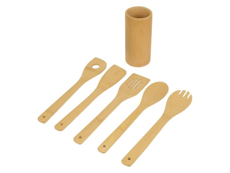 Eat & Bite Наборы Артикул 826109 Набор кухонных принадлежностей из бамбука 6в1 Bestie на складе 963 шт по цене 850 ₽