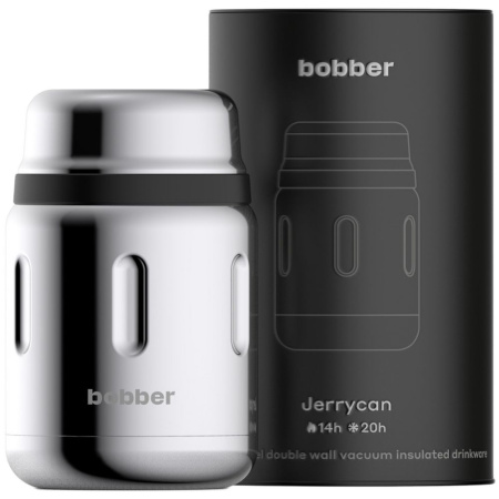 Bobber Термосы Артикул 14703.10 Термос для еды Jerrycan 700, вакуумный, стальной зеркальный на складе 0 шт по цене 5&nbsp;590 ₽