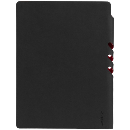 Контекст Ежедневники Артикул 13087.35 Ежедневник Flexpen Black, недатированный, черный с красным на складе 4498 шт по цене 1&nbsp;125 ₽