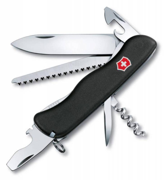Victorinox Ножи Артикул 7722.30 Солдатский нож с фиксатором лезвия Forester, черный на складе 0 шт по цене 10&nbsp;320 ₽