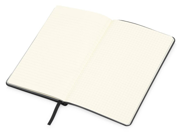Lettertone Блокноты Артикул 787107 Блокнот Notepeno 130x205 мм с тонированными линованными страницами, черный на складе 4667 шт по цене 690.81 ₽